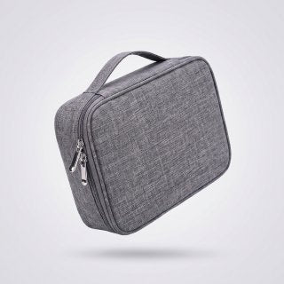 Smart Travel Tech Organizer — Waterproof Cable & Gadget Case