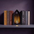 Gothic Cathedral Arch Candle Holder — 3D-Printed Dark Academia Decor